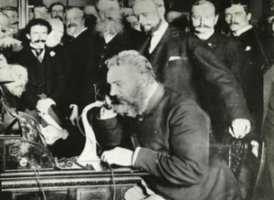 First call and appearance of telephone communication in Toronto ...